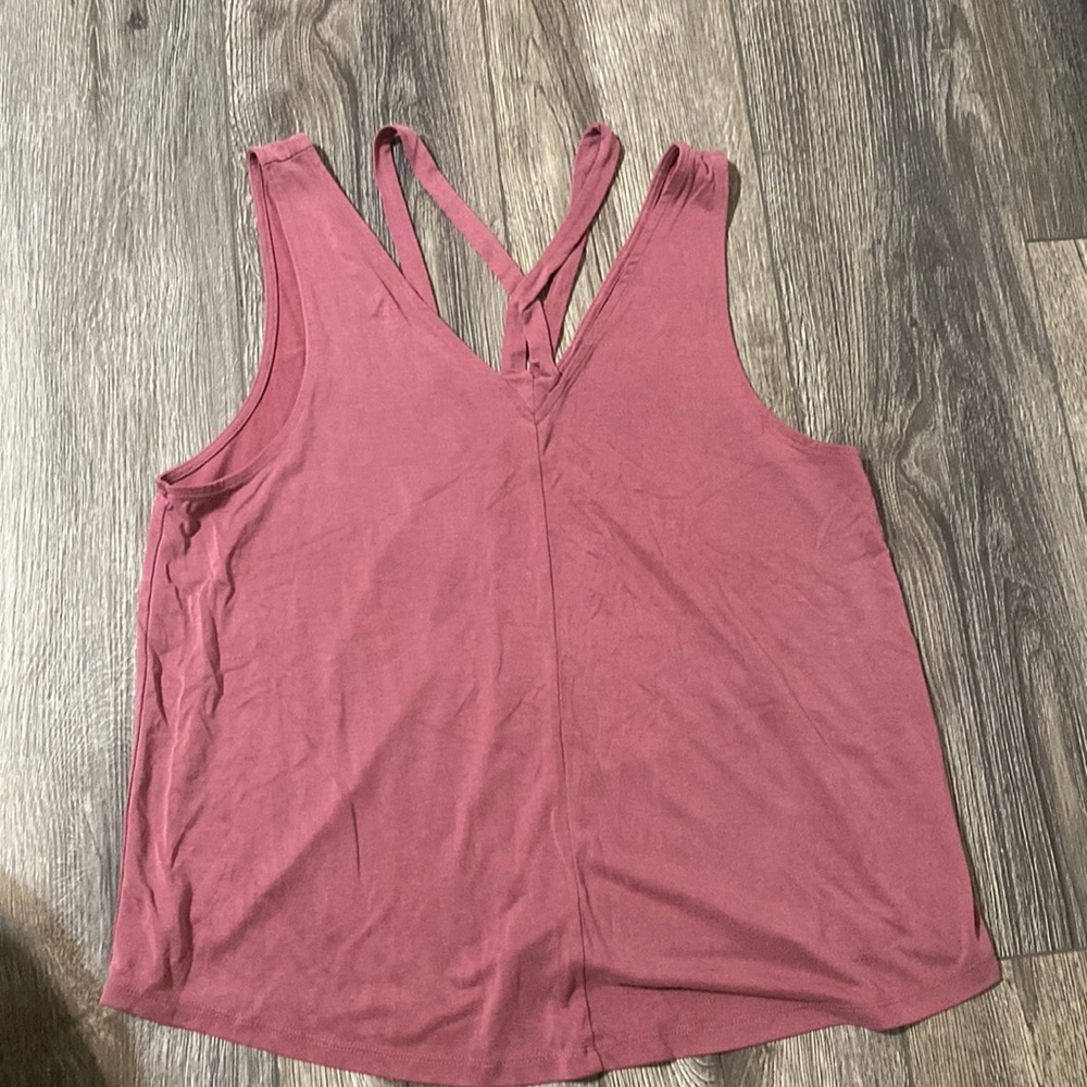 American eagle cross cross tank top